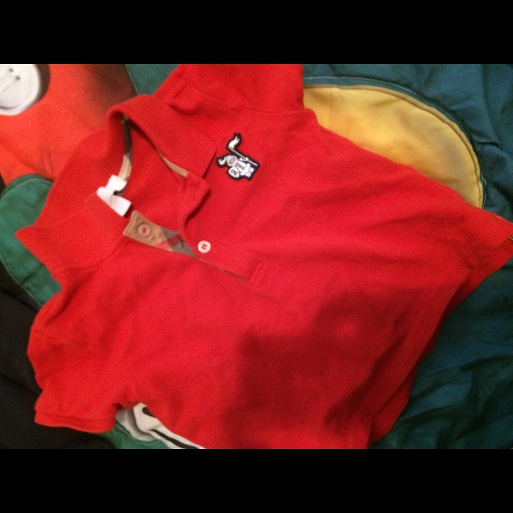 Infant Burberry shirt